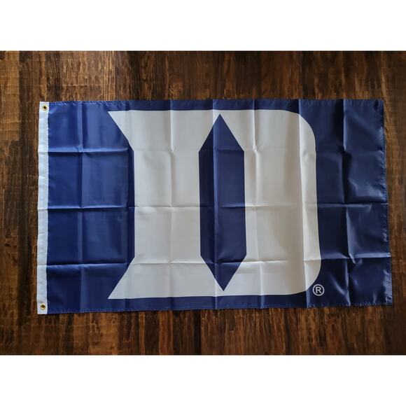 Duke Blue‎ Devils Flag Banner New 3x5 Ft Mancave Gameday Garage Dorm Office - Picture 3 of 3